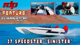 ELIMINATOR 27 Speedster "Sinister" Feature