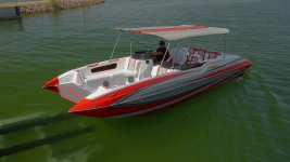 22' Wildcat Cheetah Power Boats Extra Running Footage