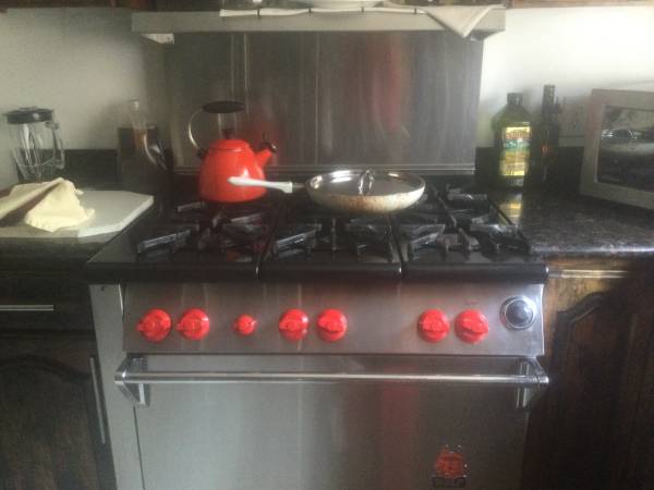 VIKING PROFESSIONAL 36 STAINLESS GAS COOKTOP (BURNER + GRILL/GRIDDLE) -  appliances - by owner - sale - craigslist